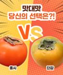 [카드뉴스] 맛대맛 - 홍시 vs. 단감 이미지
